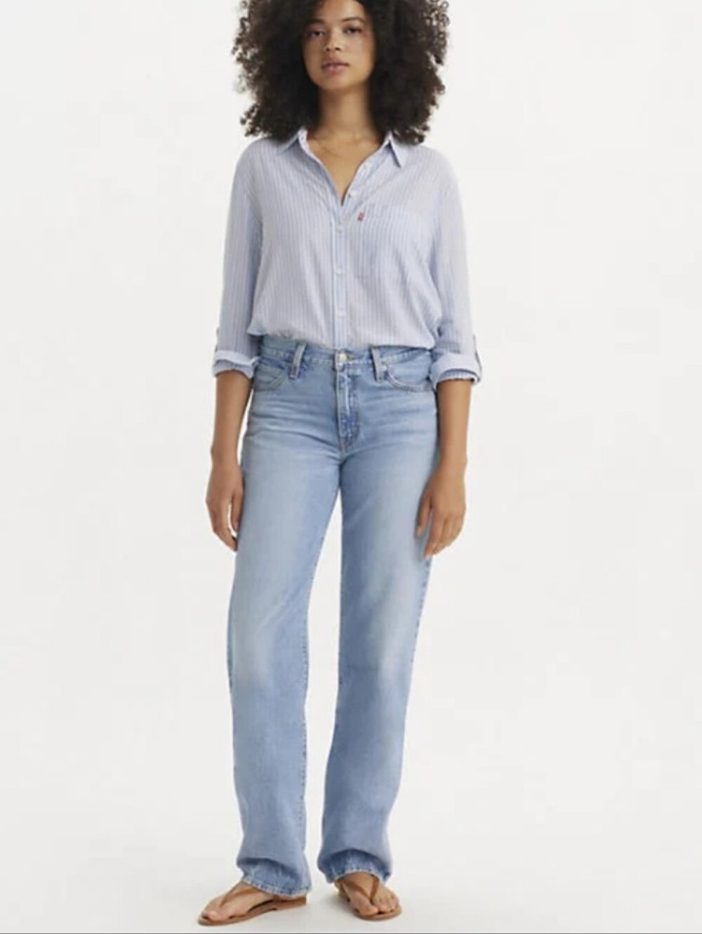 Levi's '94 Baggy Jeans Light Blue 100% Cotton Size 31
